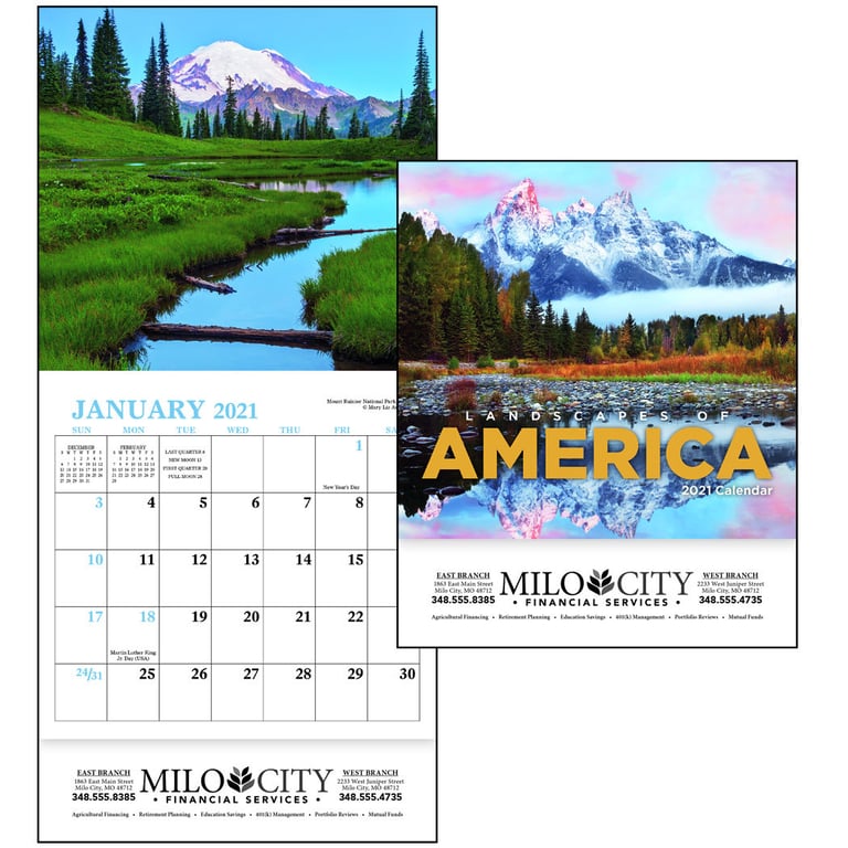 Good Value™ Landscapes of America Mini Calendar — view 8