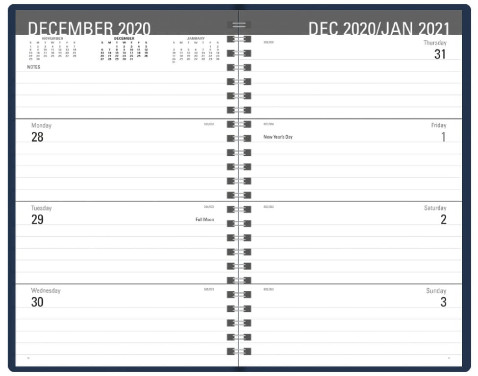 Triumph® Calendars Classic Weekly Desk Planner — view 37
