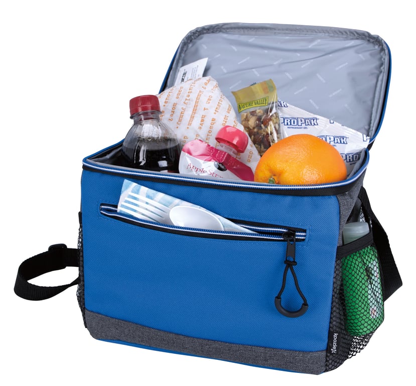 Koozie® Two-Tone Downtown Cooler Bag with PEVA Liner — view 14
