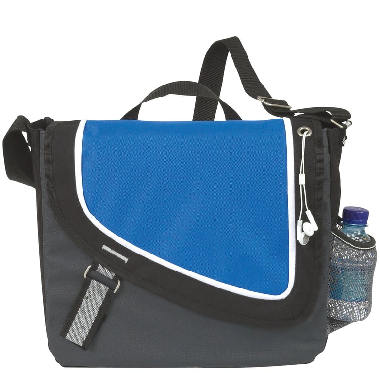 Atchison® A Step Ahead Messenger Bag with Headphone Port — view 24