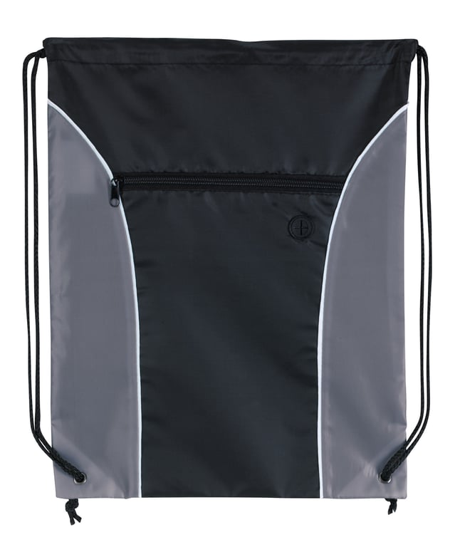 Good Value™ Midpoint Drawstring Backpack with Front Zip Pocket — view 18