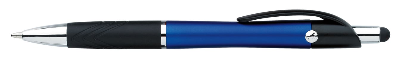 Souvenir® Emblem Stylus Pen with Rubber Grip — view 33