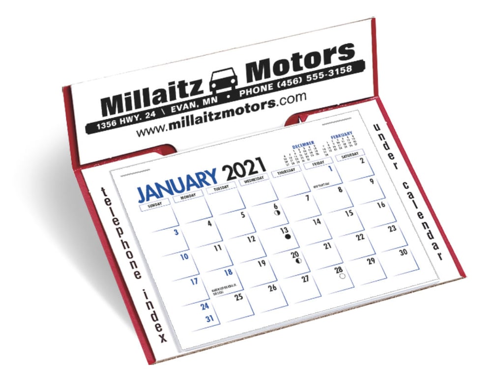 Triumph® Memo Desk Calendar — view 13