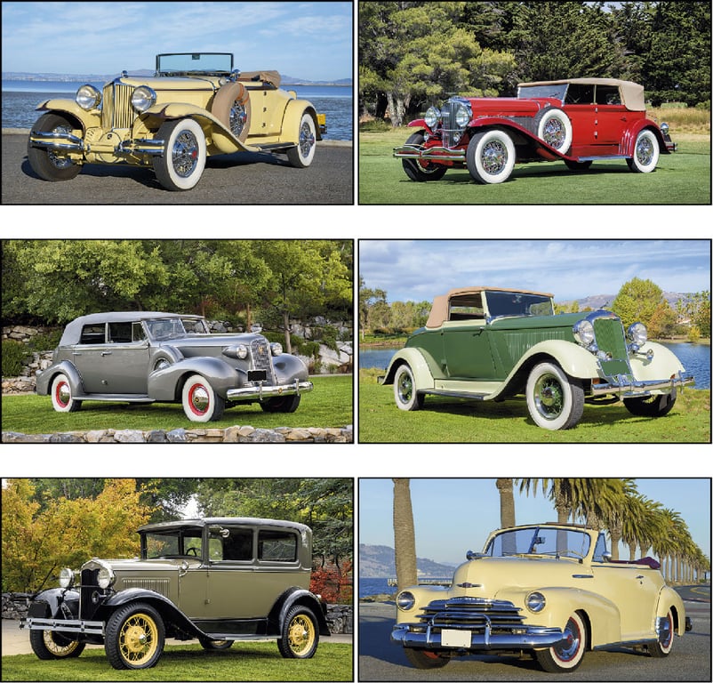 Triumph® Calendars Antique Cars Wall Calendar, 17 x 23 in. — view 5
