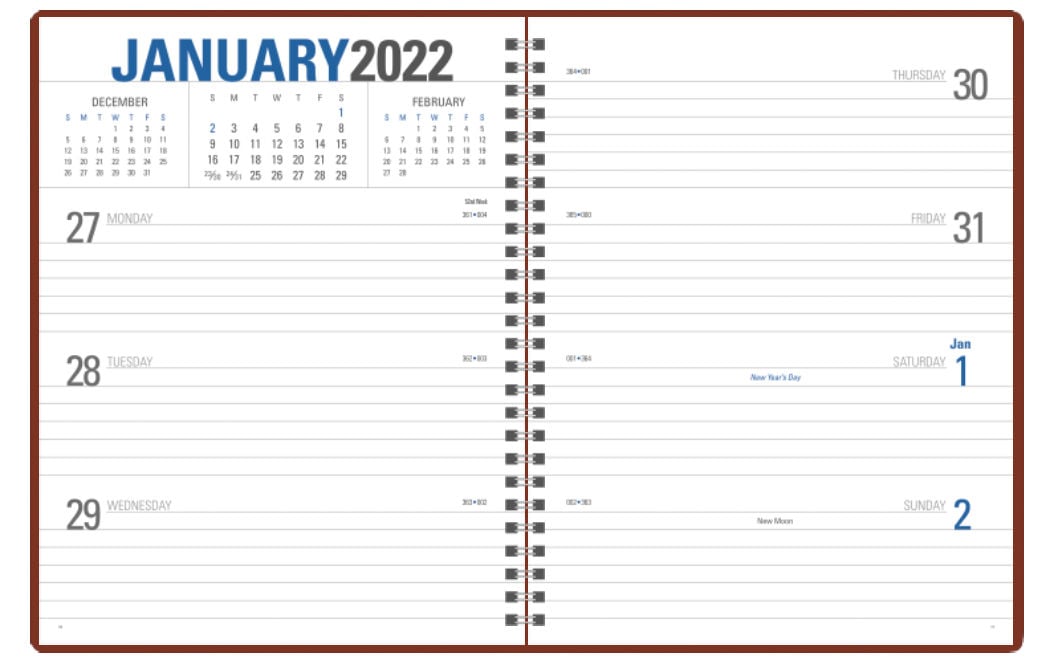 Triumph® Calendars Classic Weekly Planner, 13-Month — view 42