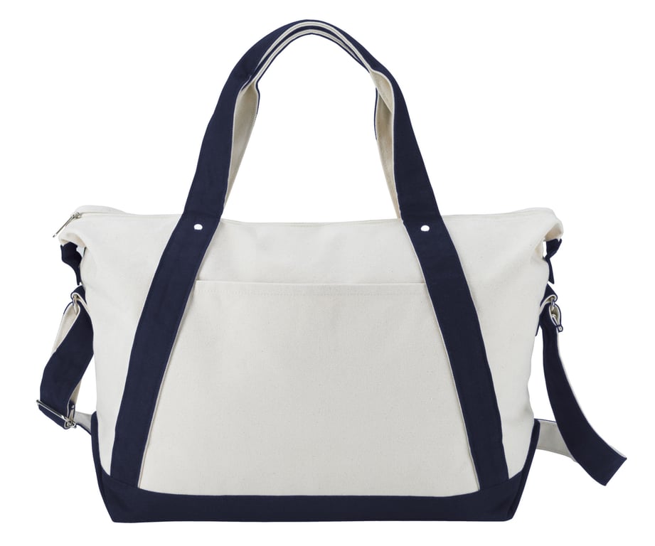 Rivage Weekender Duffel Bag, 12 oz. Cotton Canvas — view 12