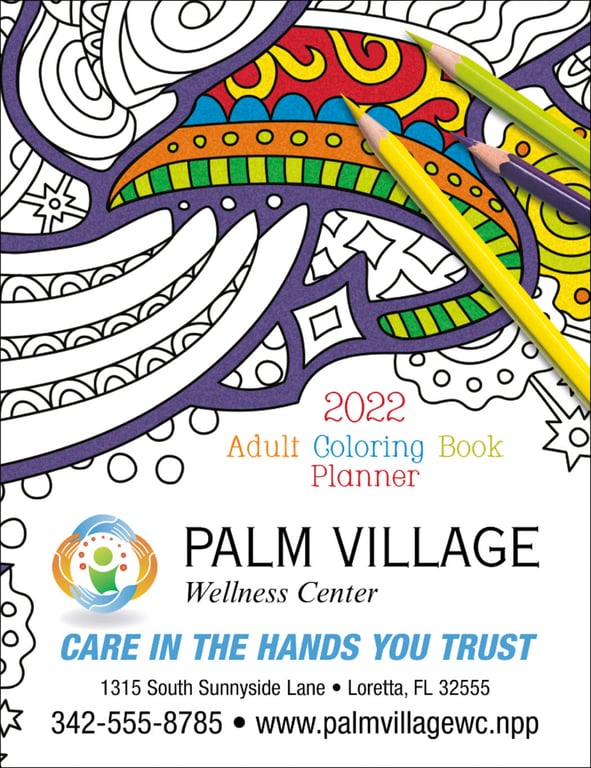 Good Value™ Adult Coloring Book Planner — view 10