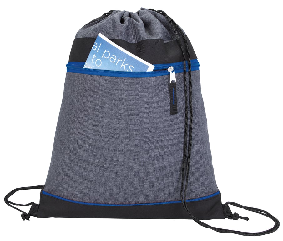 Good Value™ RPET Two-Tone Drawstring Backpack — view 23