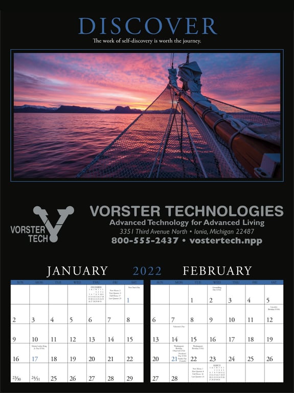 Triumph® Calendars Motivations Wall Calendar, 17 x 23 in. — view 6