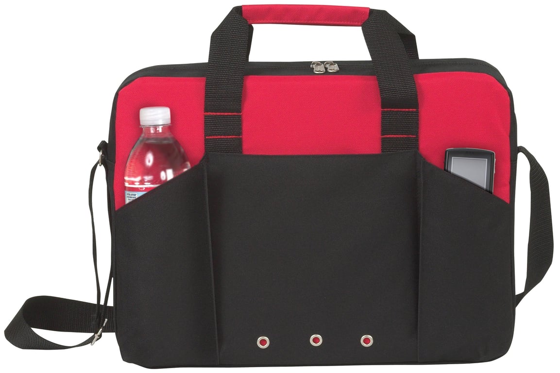 Atchison® Economic Force Brief, 600D Polyester Briefcase — view 13