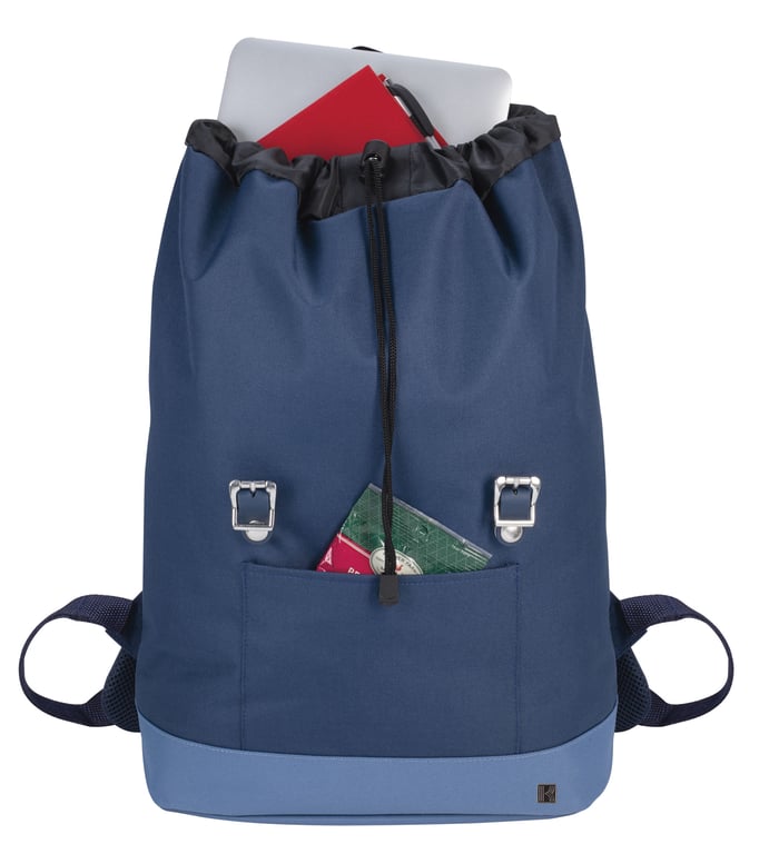 KAPSTON® Jaxon Backpack with Cinch Closure and Laptop Compartment — view 14