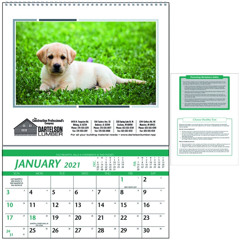 Triumph® Calendars Farm Pocket Calendar — view 6