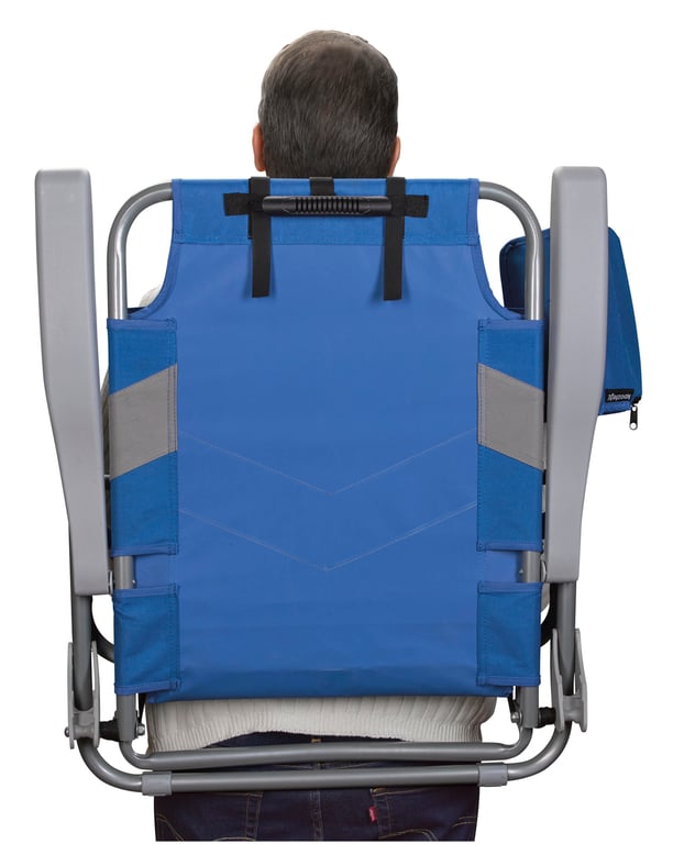 Koozie® Clearwater Beach Backpack Chair with Cooler — view 30