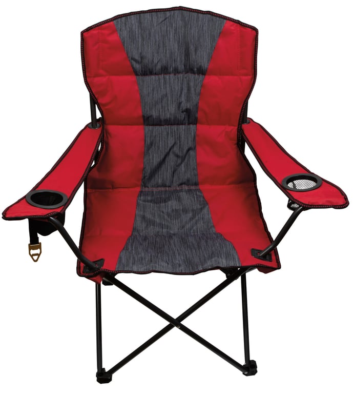 Premium Heather Stripe Folding Chair with Carry Bag — view 22