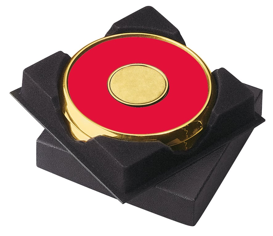JAFFA® Two Coasters in Deluxe Black Flocked Gift Box — view 25