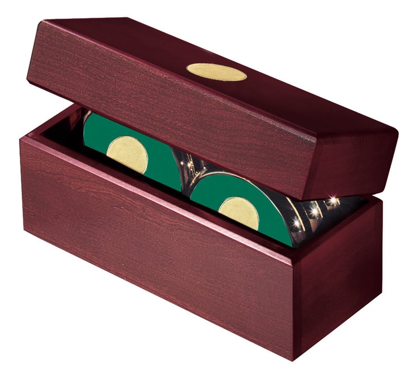 JAFFA® Six Coasters with Solid Cherry Chest — view 20