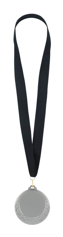 JAFFA® Laurel Wreath Medal with Black Ribbon and Quick Clip Hook — view 22