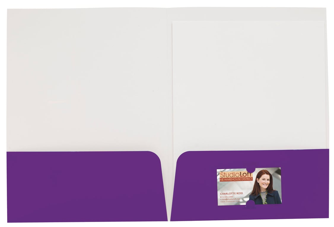 Good Value™ Gloss Paper Folder — view 77