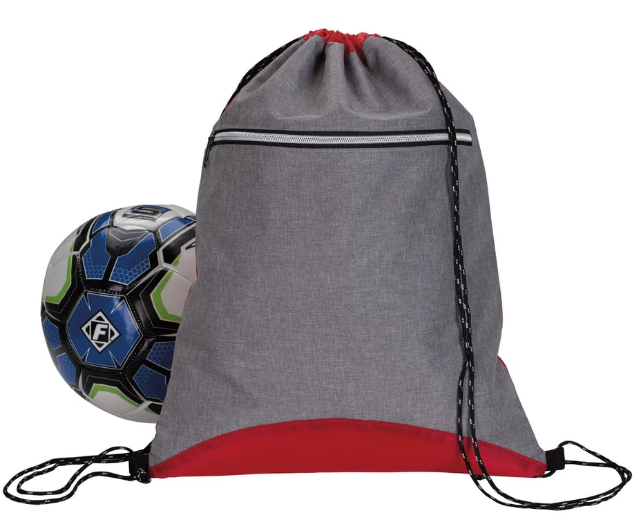 Good Value™ Two Tone Sport Drawstring Backpack, 210D Polyester — view 19
