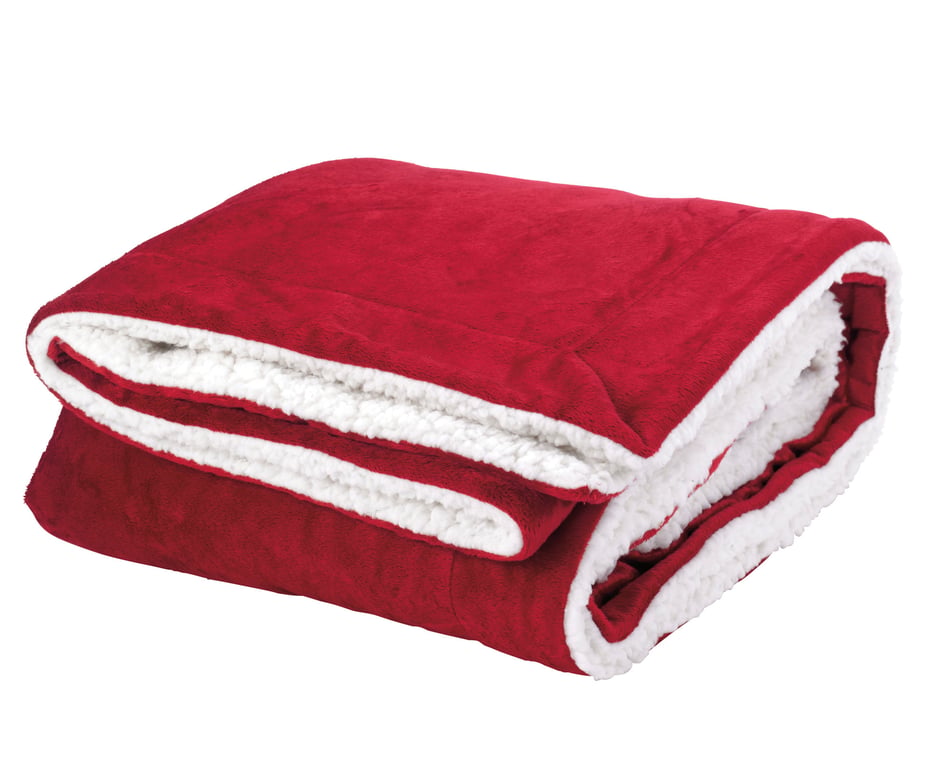 Sherpa Throw with Fleece Face — view 45