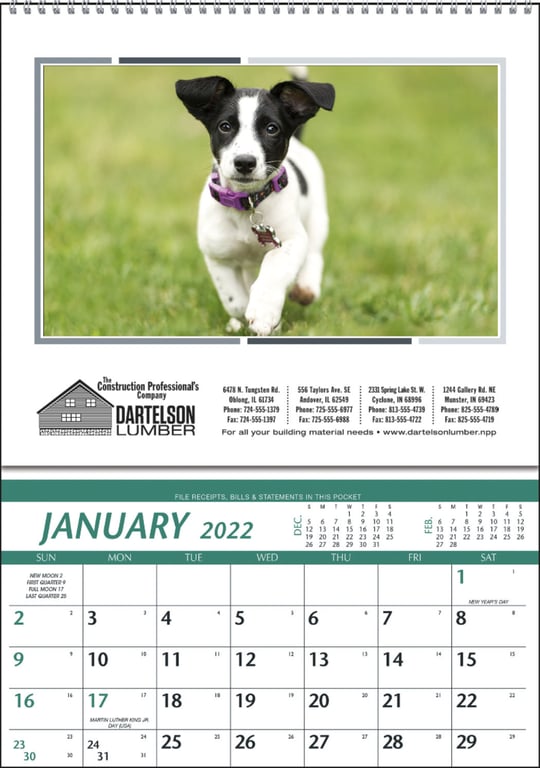 Triumph® Calendars Farm Pocket Calendar — view 10