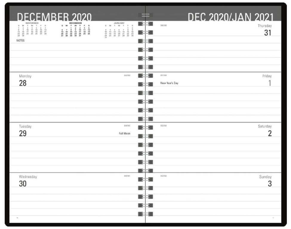 Triumph® Calendars Classic Weekly Desk Planner — view 31