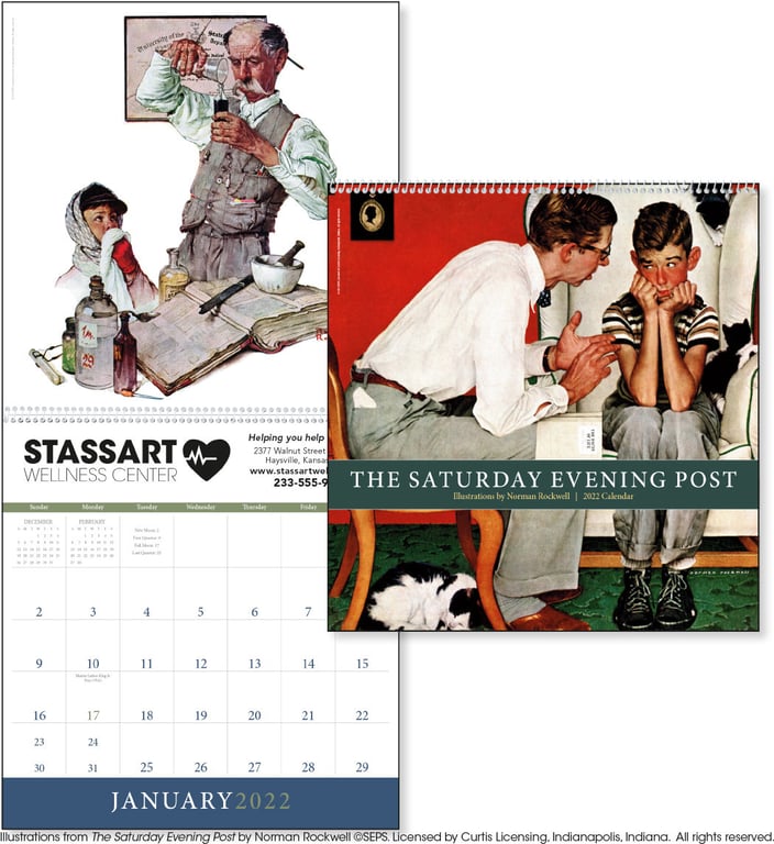 Triumph® Calendars The Saturday Evening Post Norman Rockwell Wall Calendar — view 8