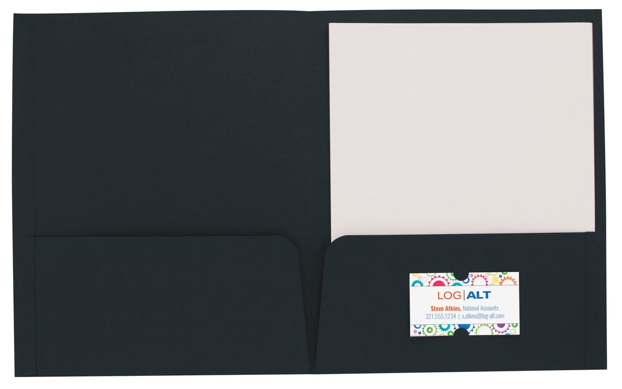 Good Value™ Linen Paper Folder — view 47