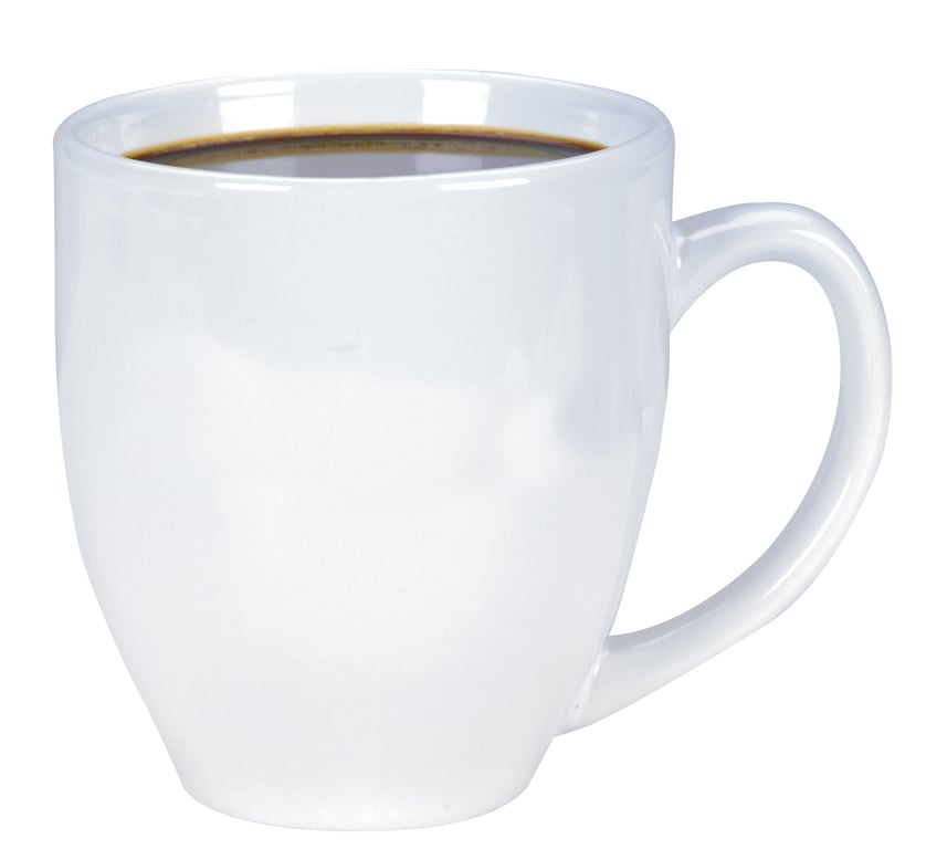 Shiny Bistro Mug, 15 oz. Stoneware — view 4