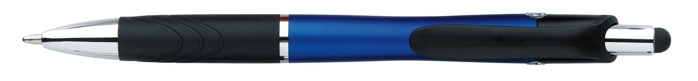 Souvenir® Emblem Stylus Pen with Rubber Grip — view 34