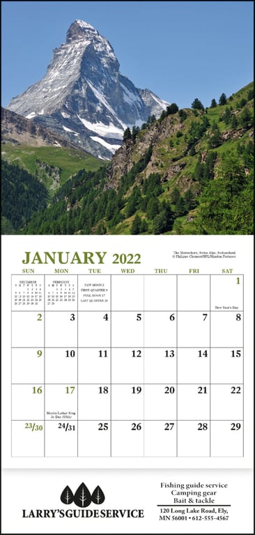 Good Value™ Glorious Getaways Mini Calendar — view 14