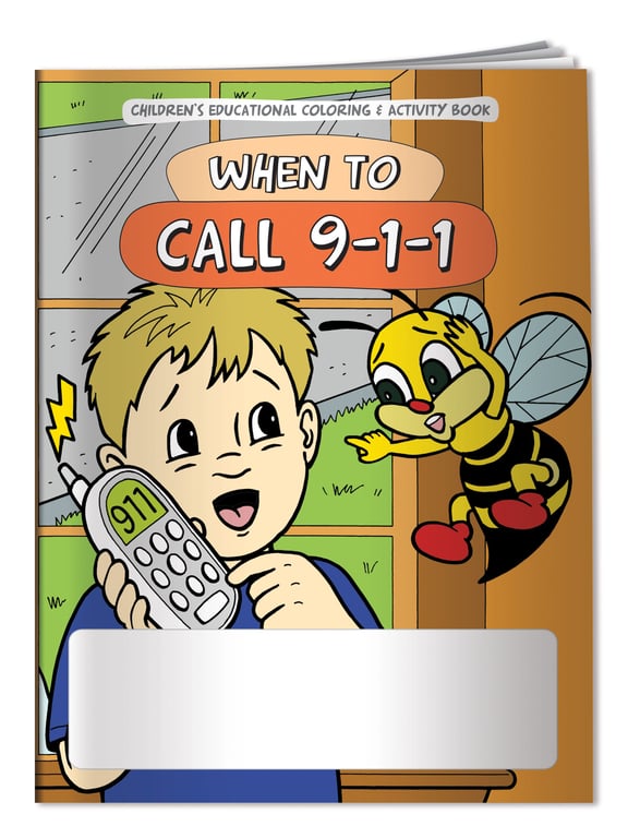 Learn About 911 Coloring and Activity Book — view 4
