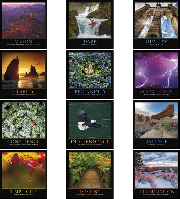 Triumph® Calendars Motivations Wall Calendar, 12 x 25 in. — view 11