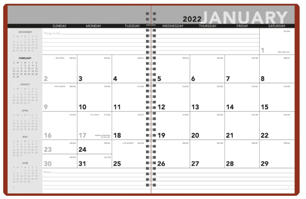 Triumph® Monthly Planner Calendar, 14-Month — view 41