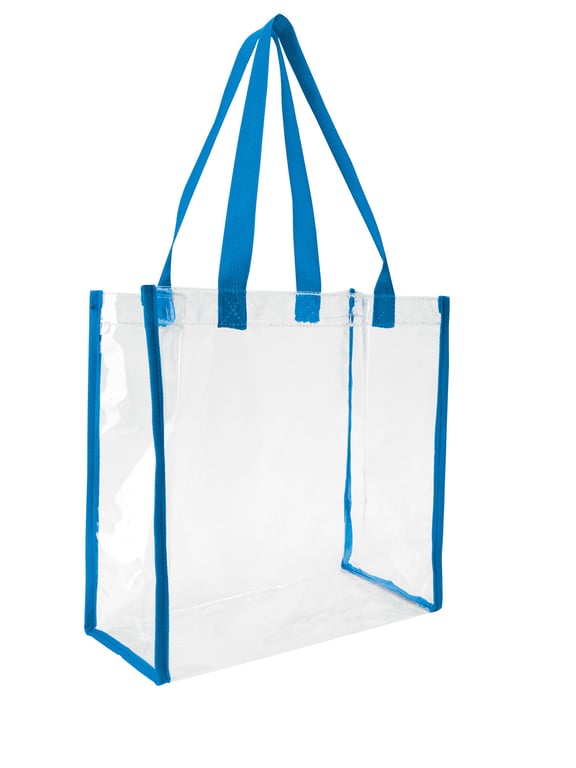 Good Value™ Clear Game Tote, 12 x 12 x 6 in. PVC Vinyl Stadium Bag — view 37