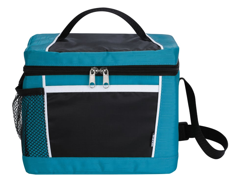 Koozie® Lunch Break Cooler Bag, 210D Polyester Six-Pack — view 9