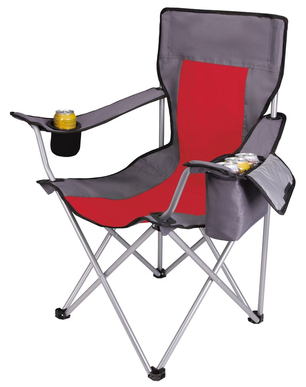 Koozie® Camp Chair with Cooler Armrest and Carry Bag — view 42