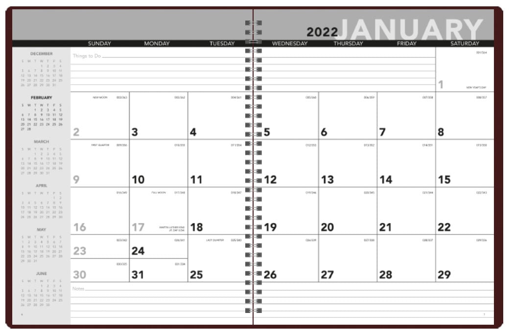 Triumph® Monthly Planner Calendar, 14-Month — view 38