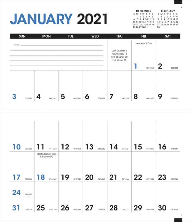 Triumph® Calendars Colorful Impressions Monthly Pocket Planner — view 28