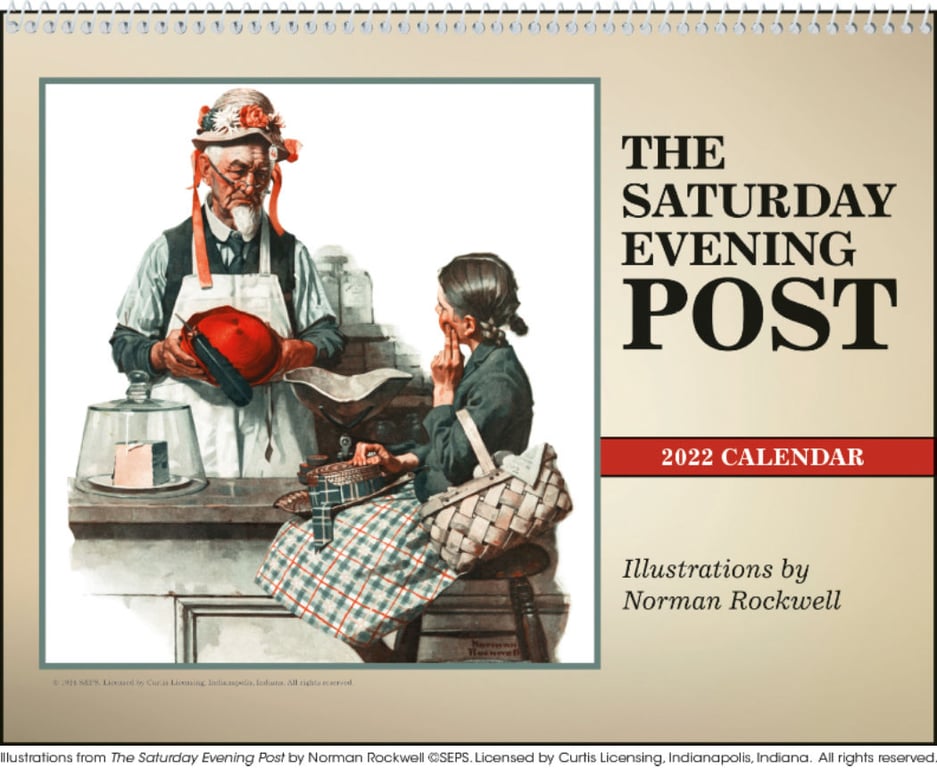 Triumph® Calendars The Saturday Evening Post Deluxe Pocket Calendar — view 6