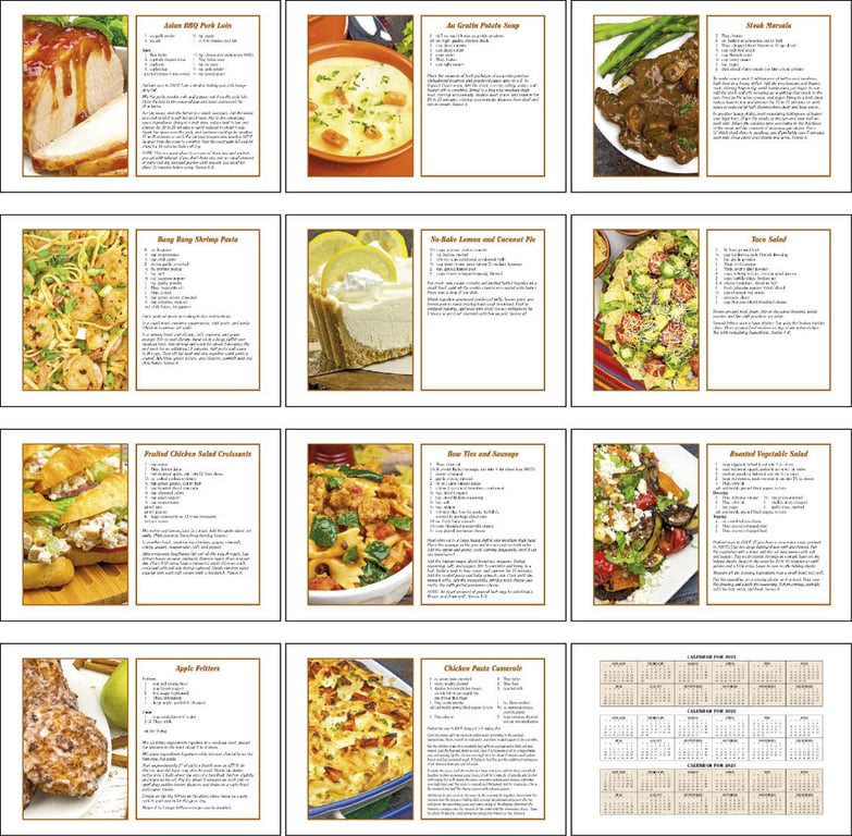 Triumph® Calendars Home Cooking Guide Pocket Calendar — view 10
