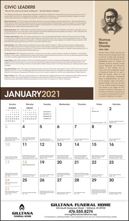 Triumph® Calendars African-American Heritage Family Wall Calendar — view 9