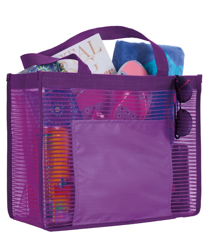 Good Value™ Landscape Mesh Tote with Front Slip Pocket — view 11