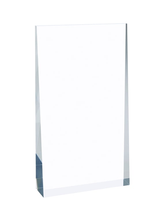 JAFFA® Acrylic Wedge Award, Large — view 5