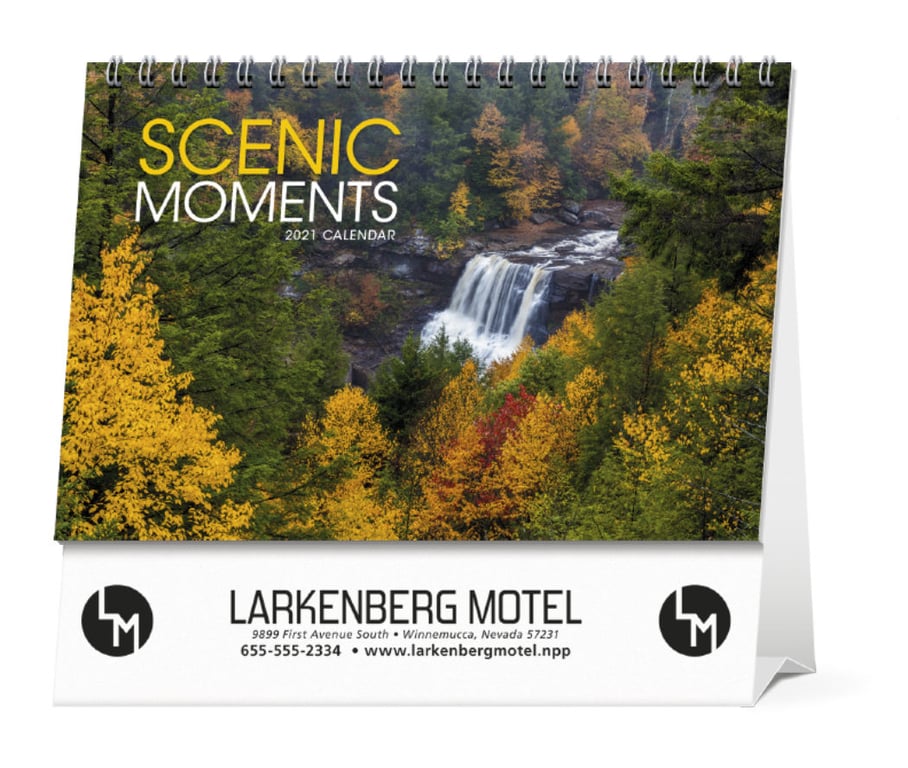 Triumph® Calendars Scenic Moments Large Desk Calendar — view 16