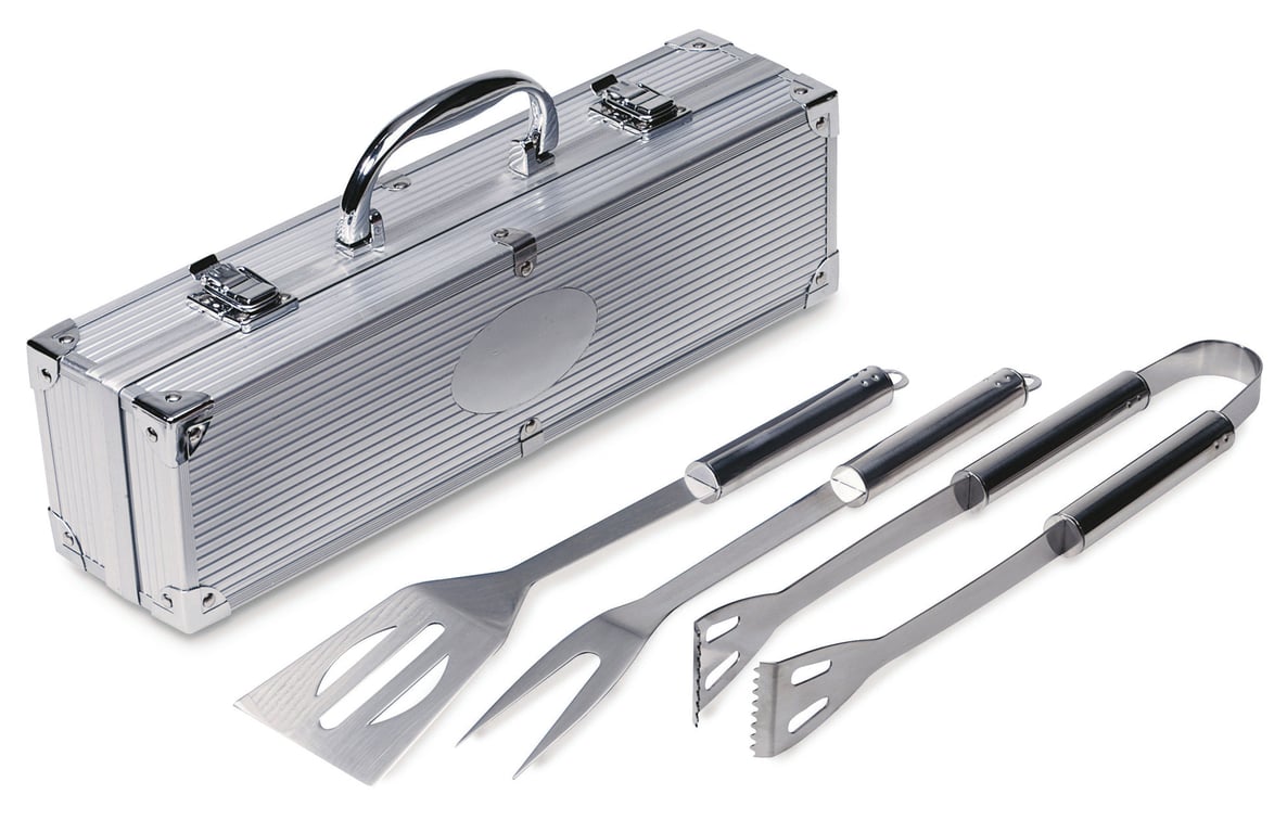 Good Value™ BBQ 3-Piece Set with Aluminum Case — view 4