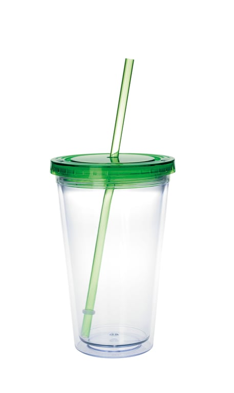 Good Value™ Clear Tumbler with Colored Lid, 18 oz. — view 46