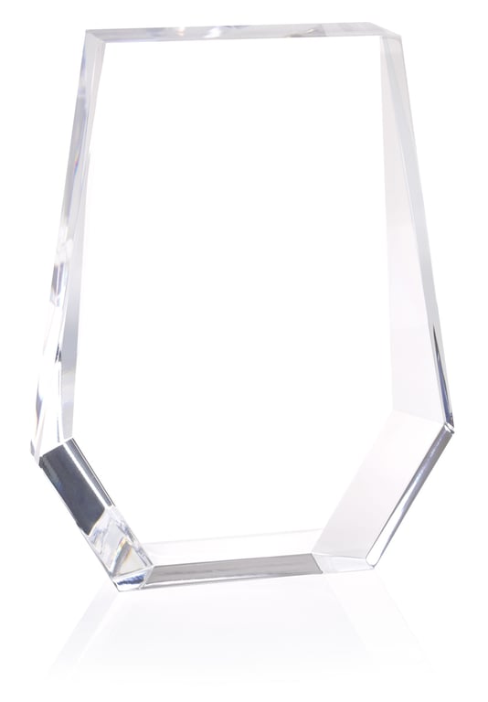 JAFFA® Acrylic Shield Award, 6 in. Freestanding Plaque — view 8