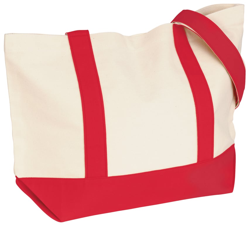 Medium Snap Tote in 12 oz. Cotton Canvas — view 29