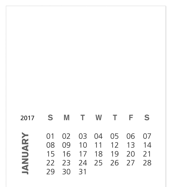 Good Value™ Business Card Magnet with 12-Sheet Calendar — view 7